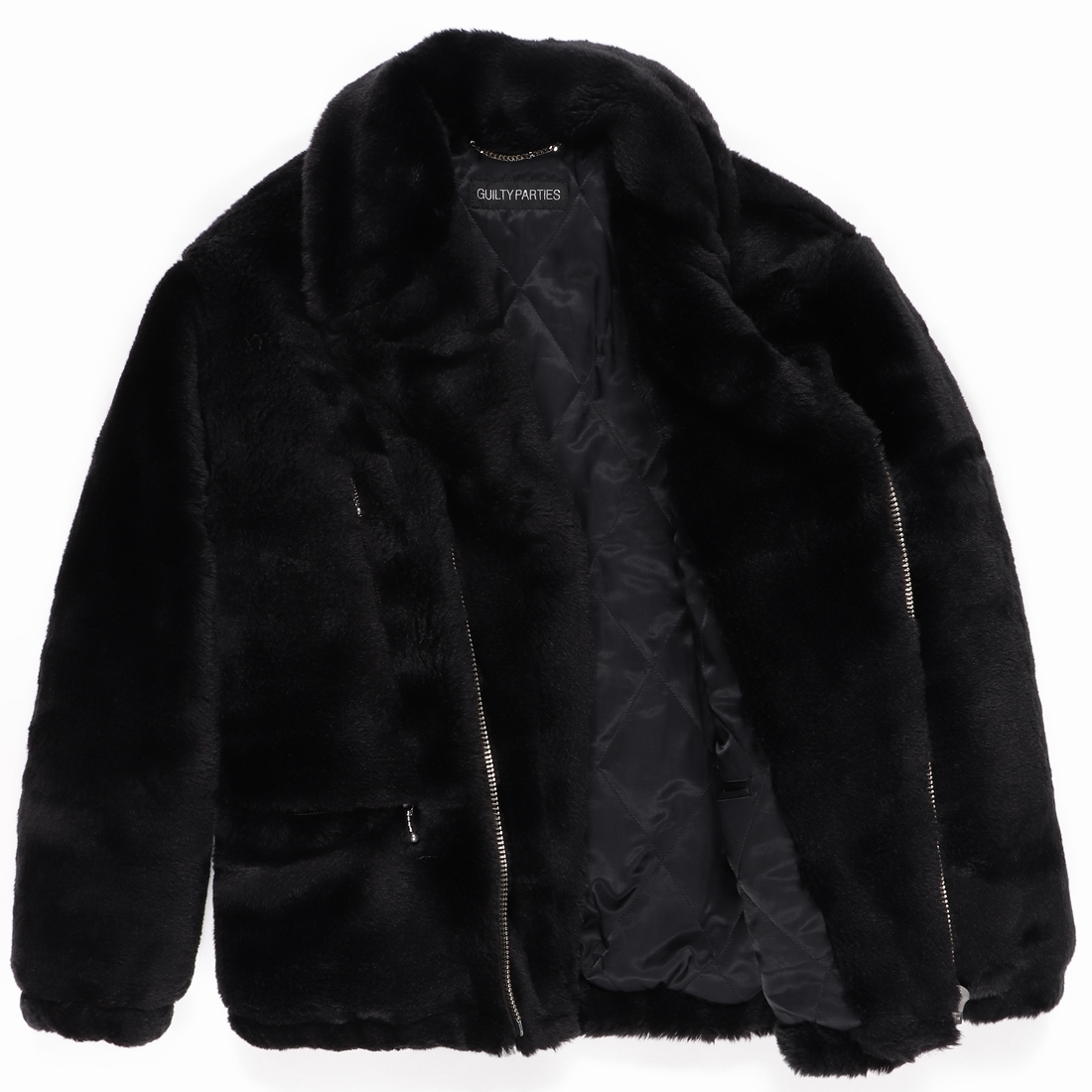 画像: WACKO MARIA/FUR DOUBLE RIDERS JACKET（BLACK）［ファーダブルライダースJKT-22秋冬］