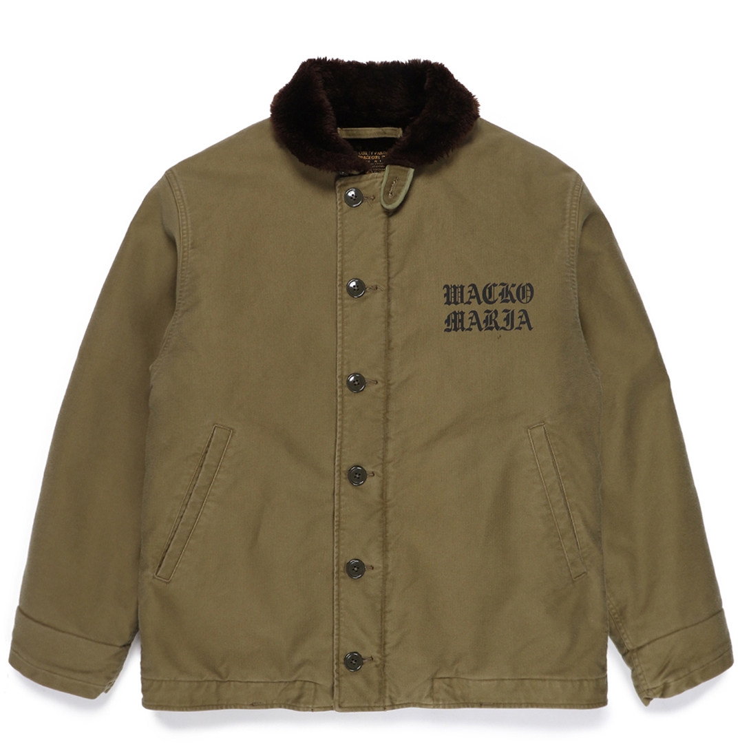 WACKO MARIA/DECK JACKET（KHAKI）［デッキJKT-22秋冬］ - JONAS