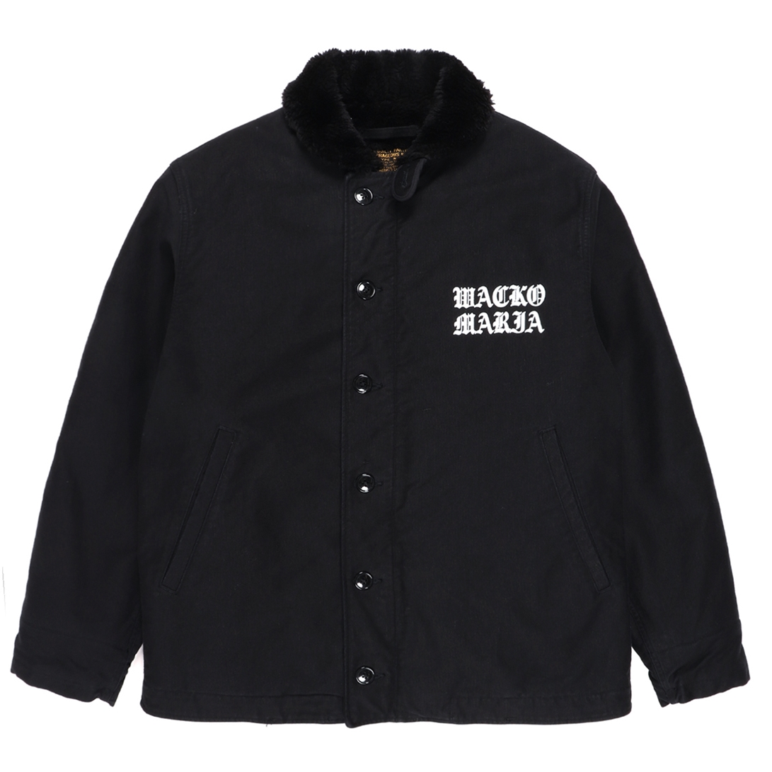 WACKO MARIA/DECK JACKET（BLACK）［デッキJKT-22秋冬］ - JONAS