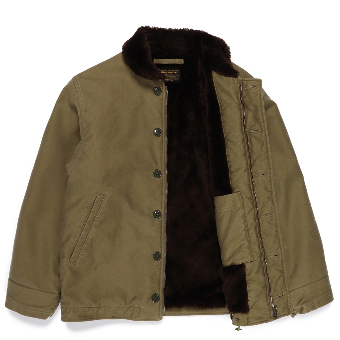 WACKO MARIA/DECK JACKET（KHAKI）［デッキJKT-22秋冬］ - JONAS