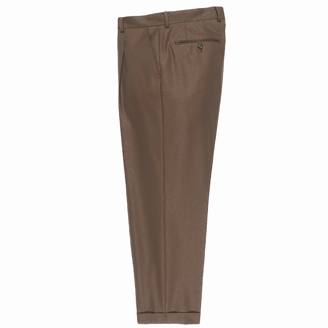 WACKO MARIA DORMEUIL PLEATED TROUSERS