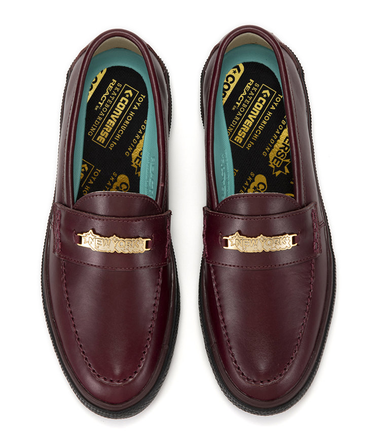 CONVERSE SKATEBOARDING/CS LOAFER SK TOYA HORIUCHI +（RED BROWN