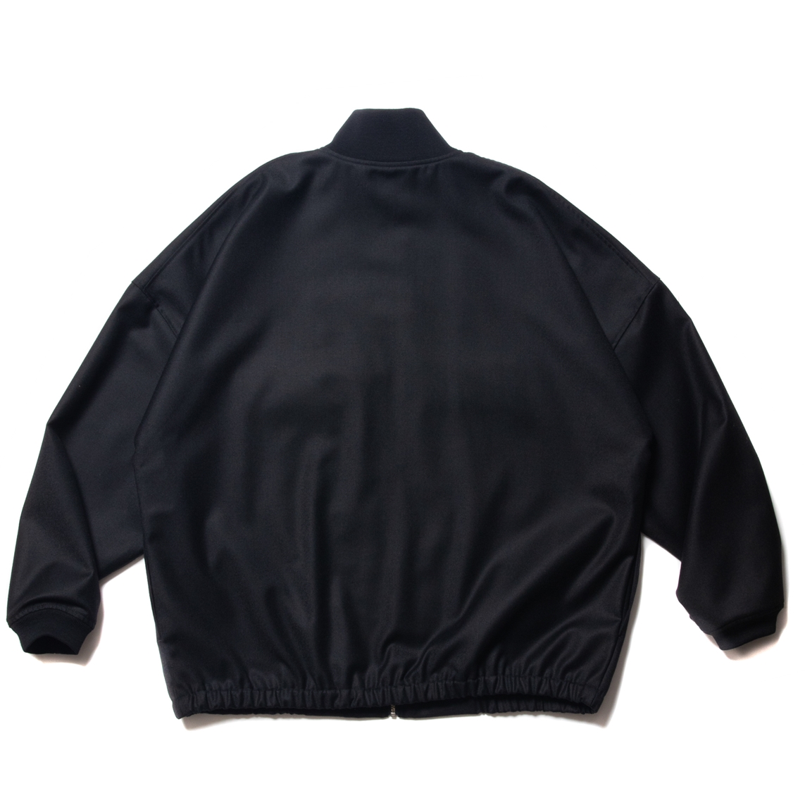 画像: COOTIE PRODUCTIONS/Wool Saxony Track Jacket（Black）［ウールサキソニートラックJKT-22秋冬］