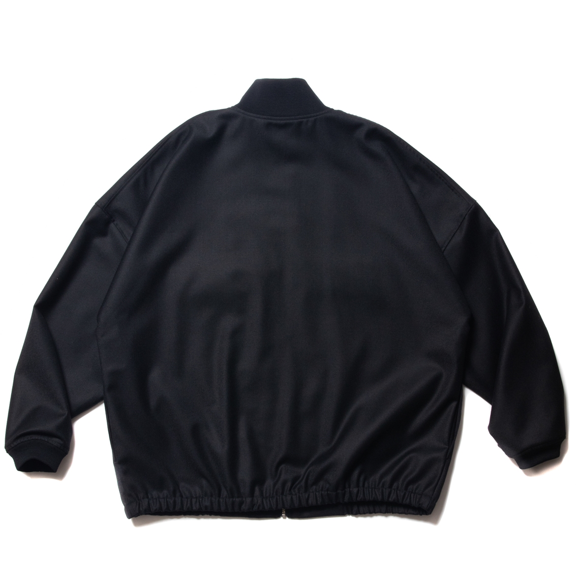 COOTIE PRODUCTIONS/Wool Saxony Track Jacket（Black）［ウール