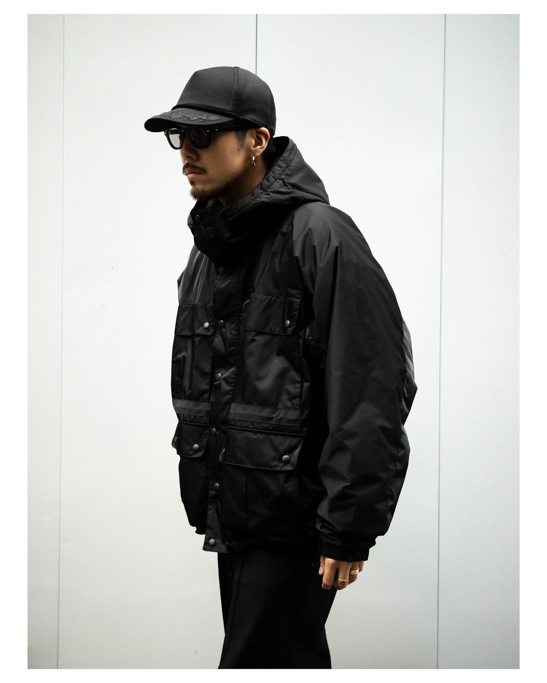 COOTIE PRODUCTIONS/Utility Over Parka(Black)[ユーティリティー