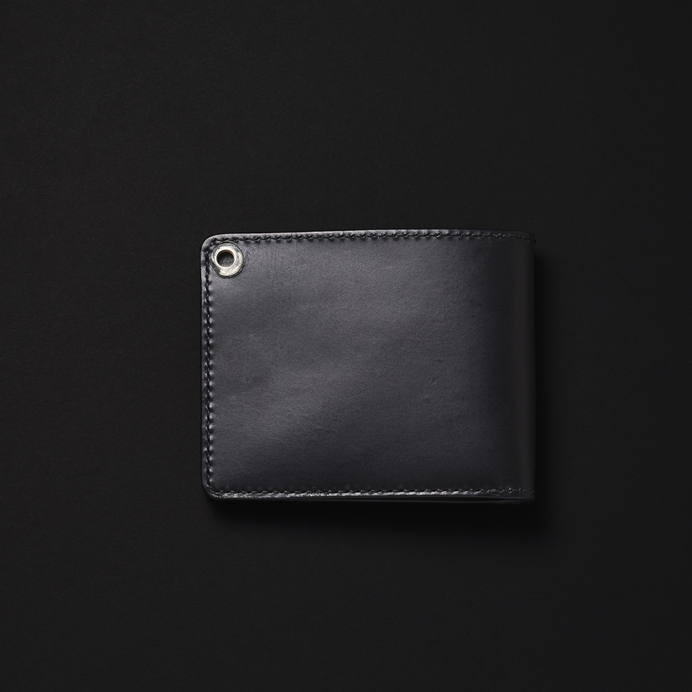 画像: ANTIDOTE BUYERS CLUB/Two Fold Wallet（Black-Smooth Leather）［二つ折りレザーウォレット］