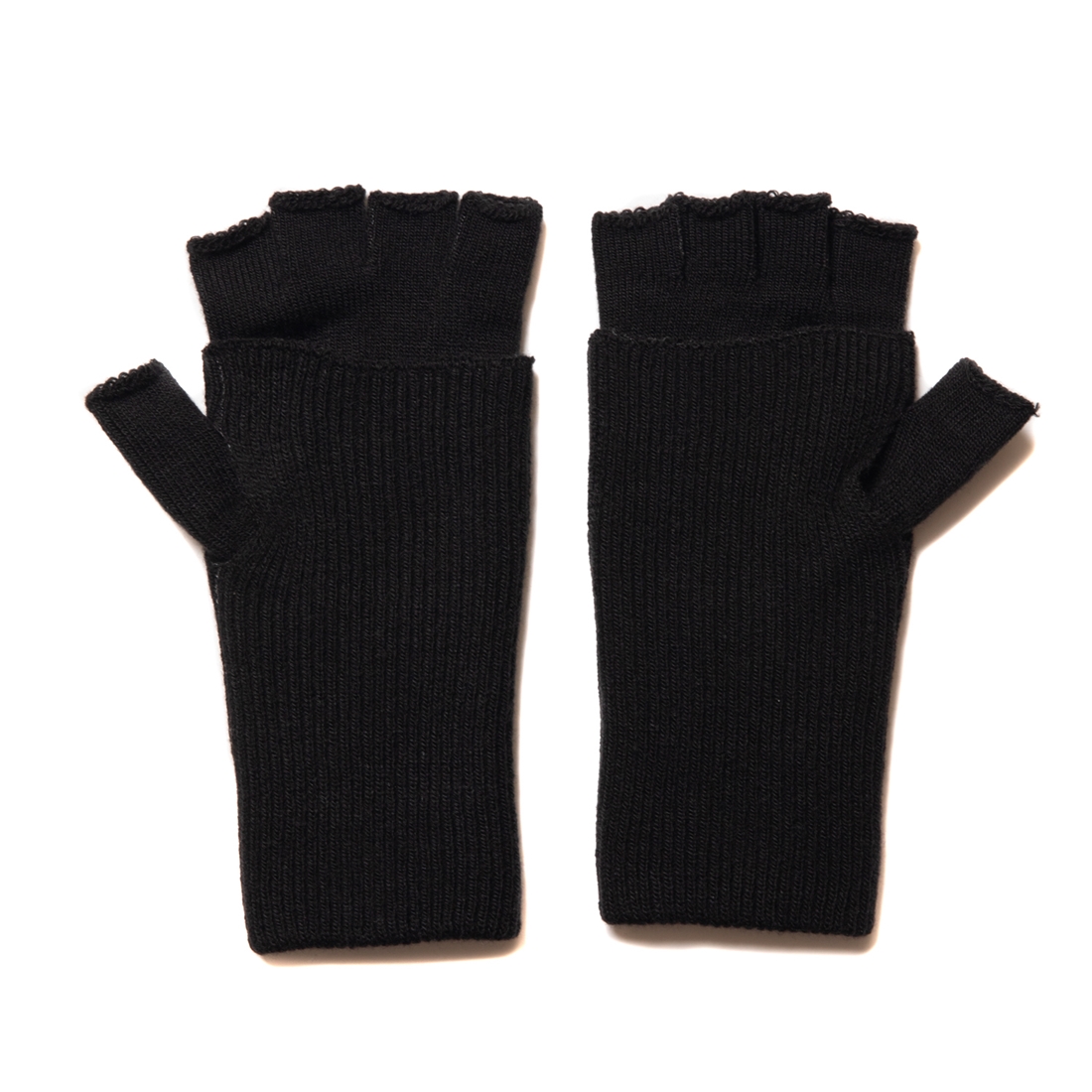 画像: COOTIE PRODUCTIONS/Fingerless Cuffed Knit Glove（Black）［フィンガーレスニットグローブ-22秋冬］