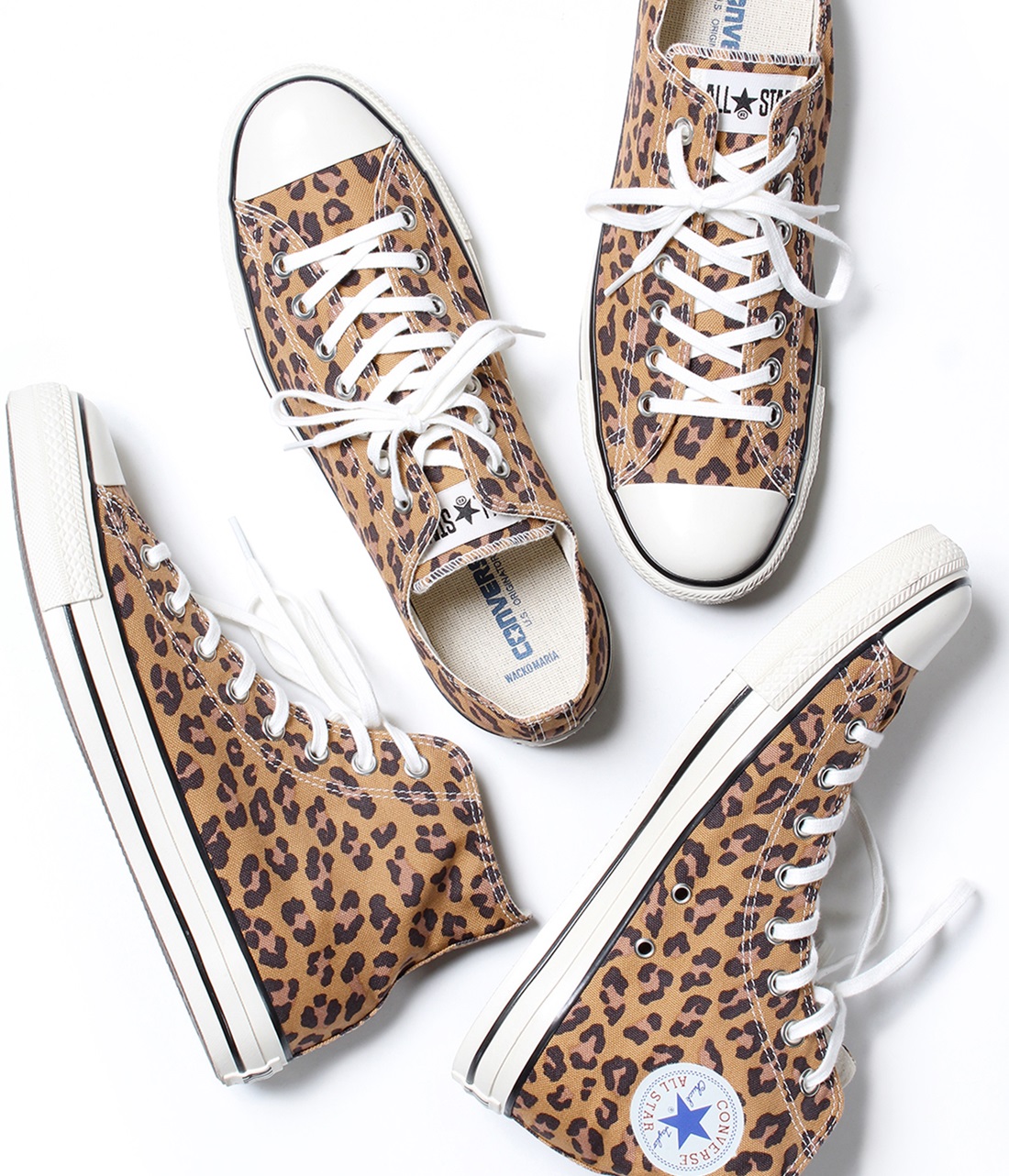 WACKO MARIA/CONVERSE / ALL STAR US HI WM（BEIGE）［スニーカー-22 