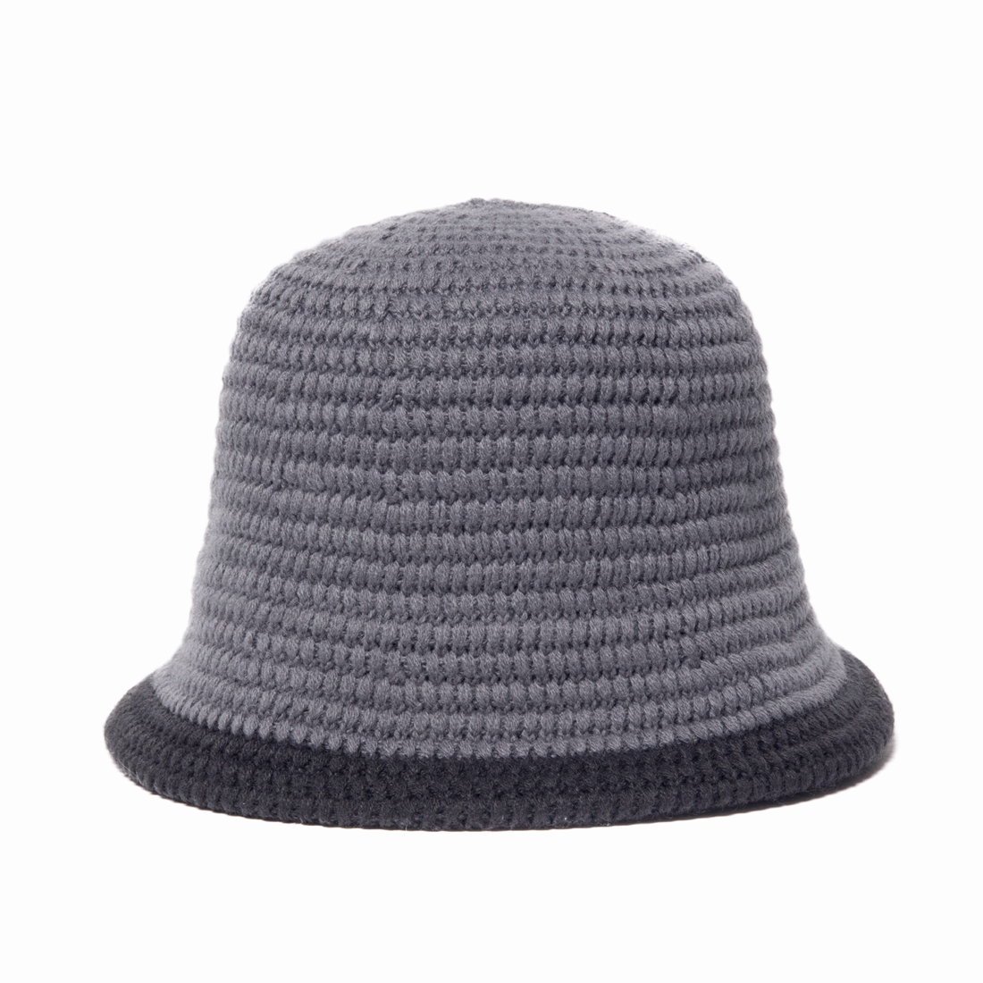 画像: COOTIE PRODUCTIONS/Knit Crusher Hat（Gray Line）［ニットクラッシャーハット-22秋冬］