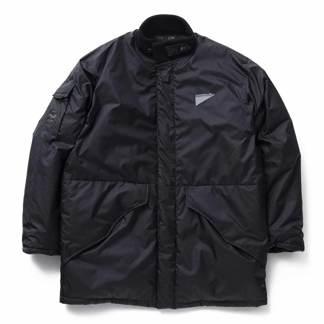 RATS/MILITARY RIB COAT（BLACK）［ミリタリーリブコート-22秋冬］ - JONAS
