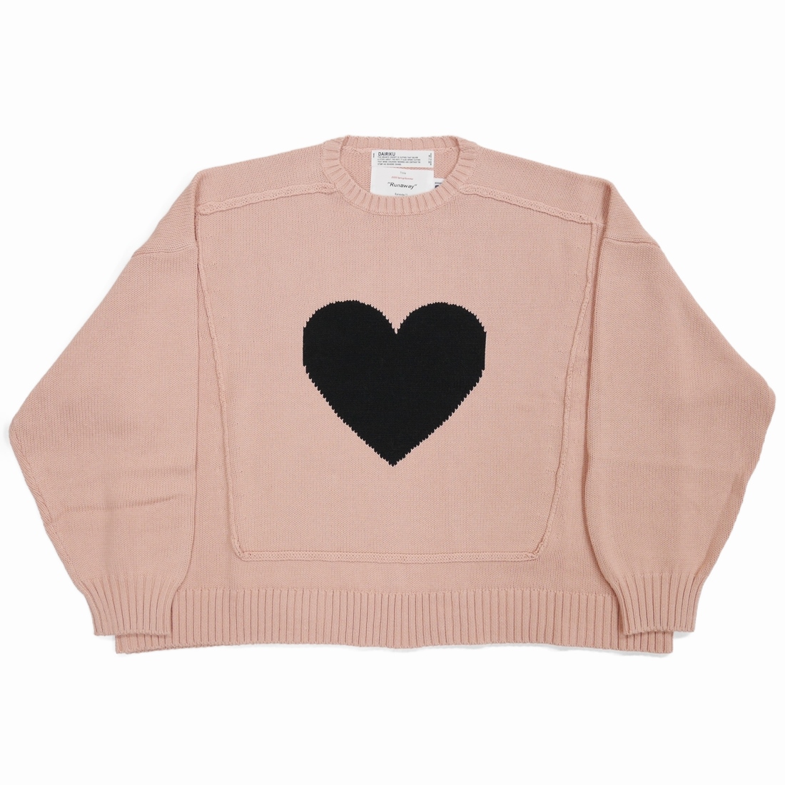 画像: DAIRIKU/♡ Pullover Knit（Pink）［プルオーバーニット-23春夏］