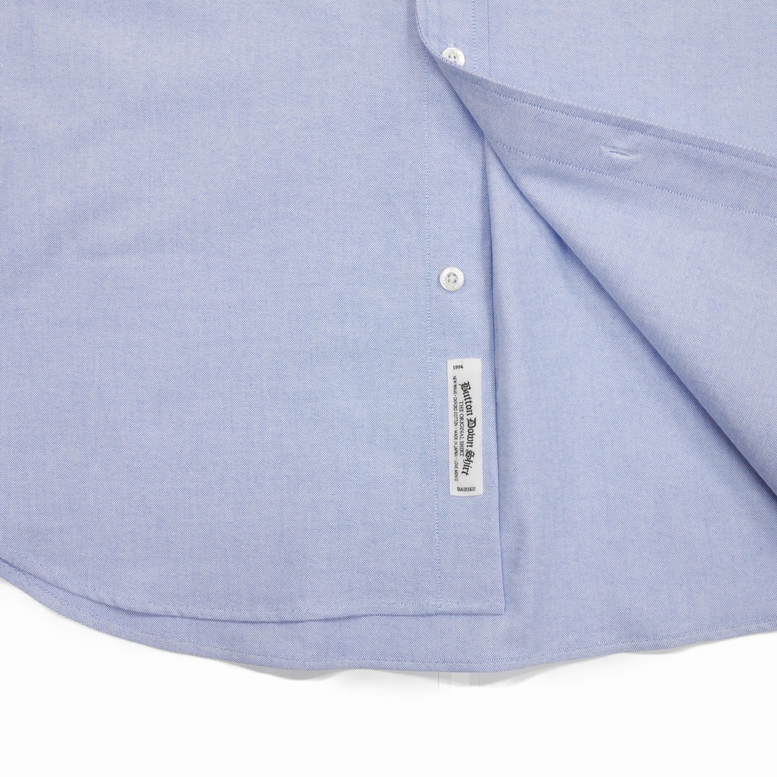 画像: DAIRIKU/"Benjamin" BD Oxford Shirt（Sax Blue） 【40%OFF】［BDオックスフォードシャツ-23春夏］