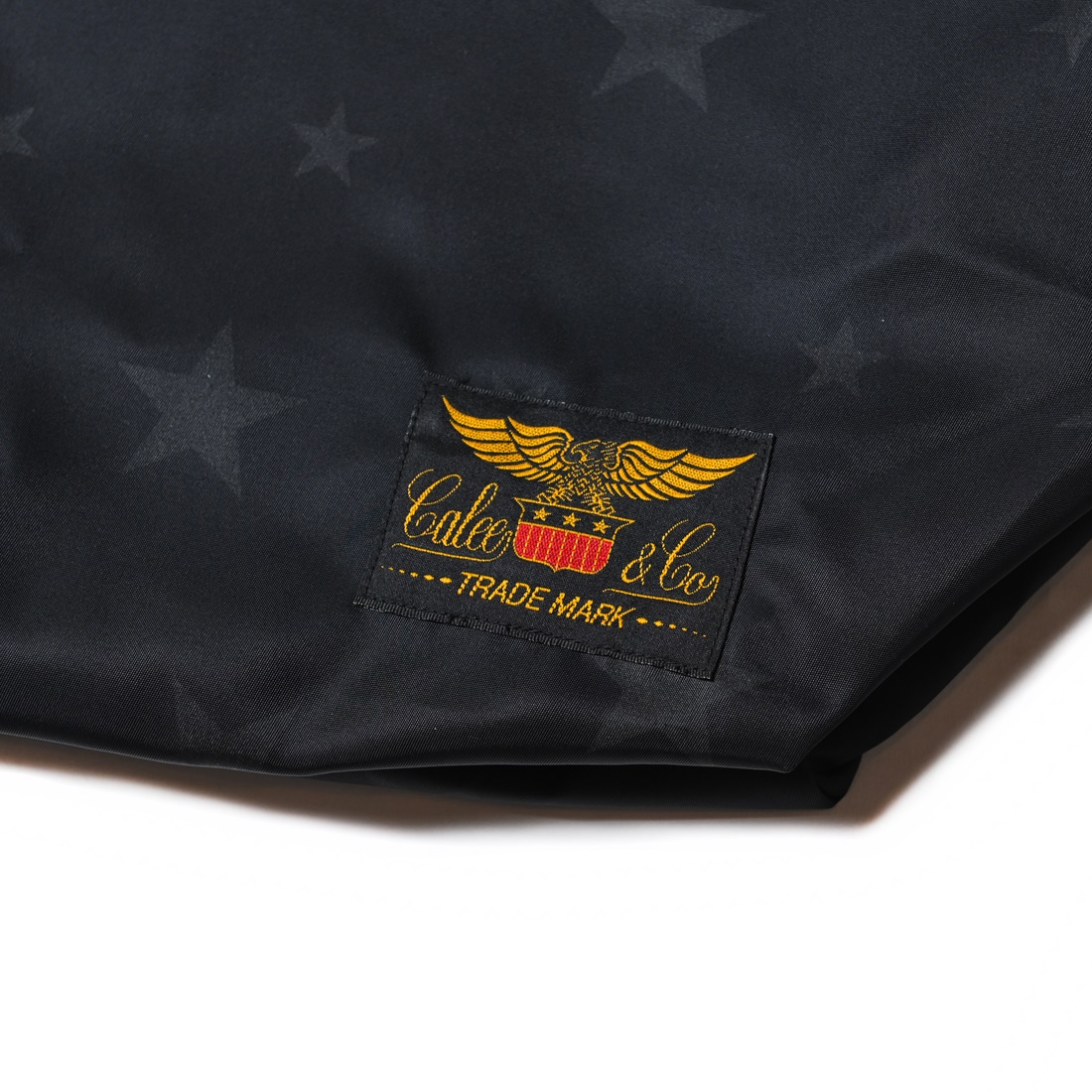 画像: CALEE/Allover star pattern MA-1 nylon shoulder bag（Black）［ショルダーバッグ-23春夏］