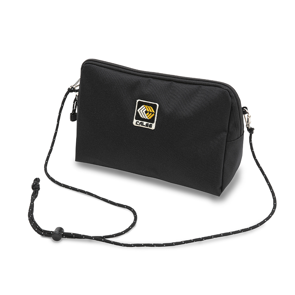 画像: CALEE/Cordura fabric tm logo pouch（Black）［ショルダーポーチ-23春夏］