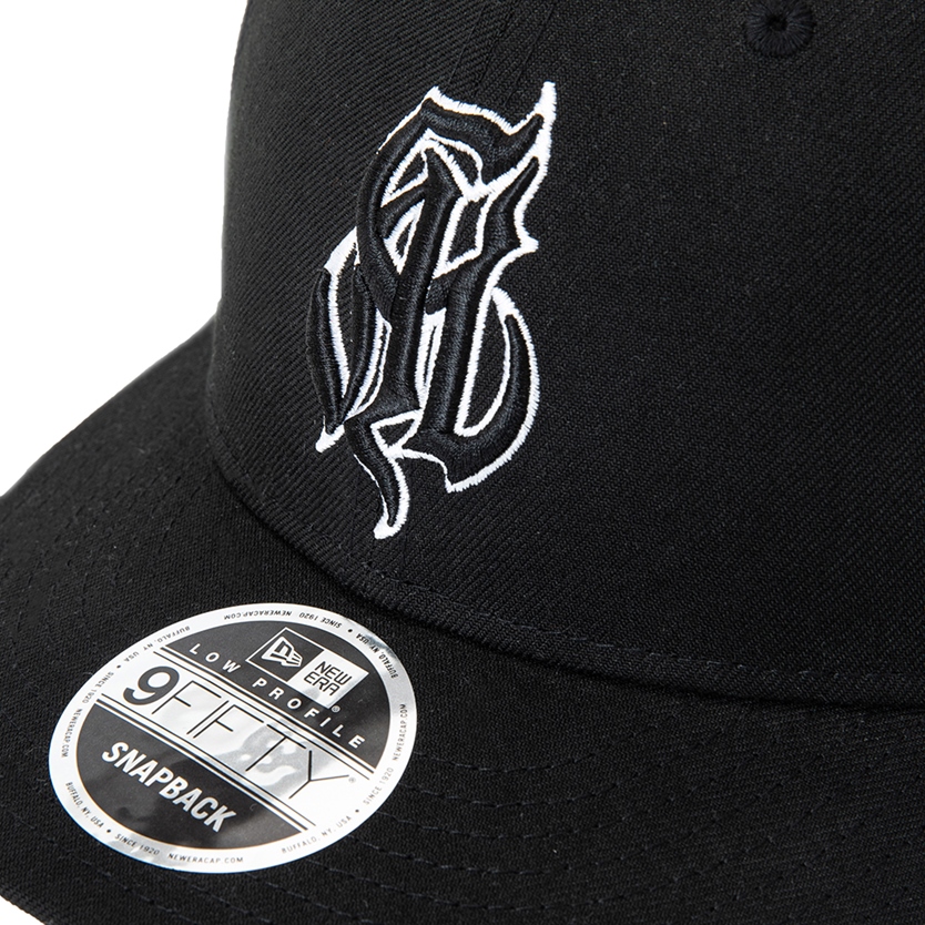 画像: CALEE/×NEWERA Cal Logo Baseball Cap（Black）［B.Bキャップ-23春夏］