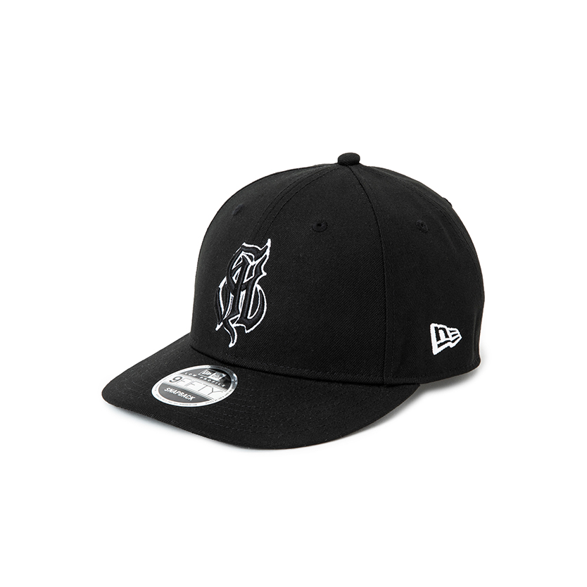 CALEE NEWERA CAL LOGO BASEBALL CAP BLACK