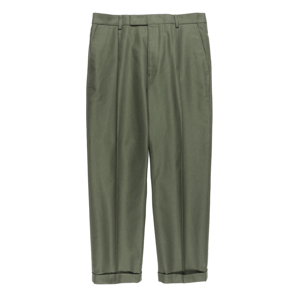 画像: WACKO MARIA/PLEATED TROUSERS（TYPE-1）（KHAKI）［ワンタックT/Cスラックス(TYPE-1)-23春夏］