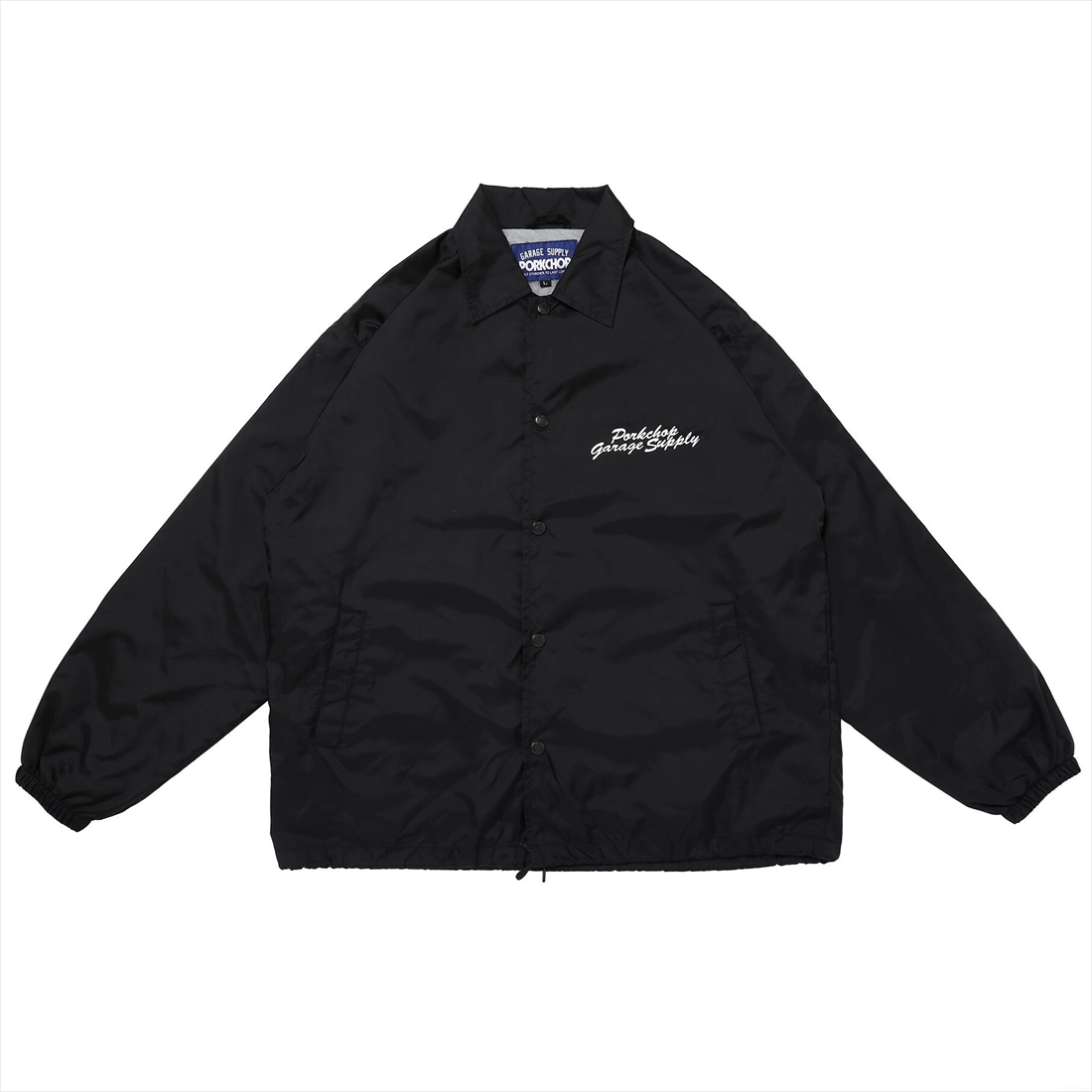 画像: PORKCHOP/FULL SCRIPT COACH JKT（BLACK）［コーチJKT-23春夏］