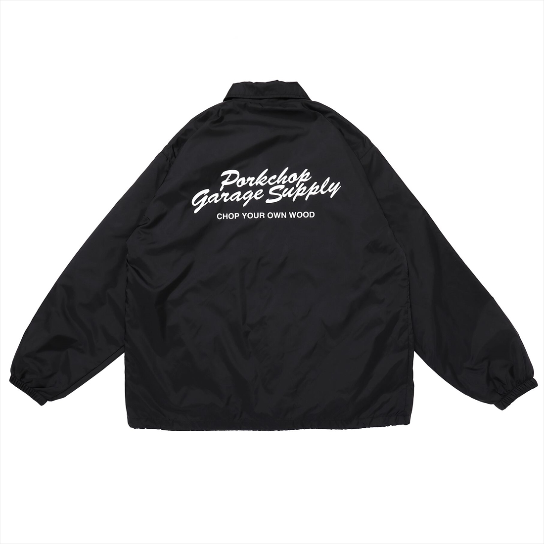 画像: PORKCHOP/FULL SCRIPT COACH JKT（BLACK）［コーチJKT-23春夏］