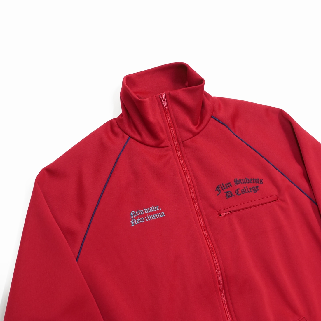 画像: DAIRIKU/"Film Students" Track Jacket（Red）［トラックJKT-23春夏］