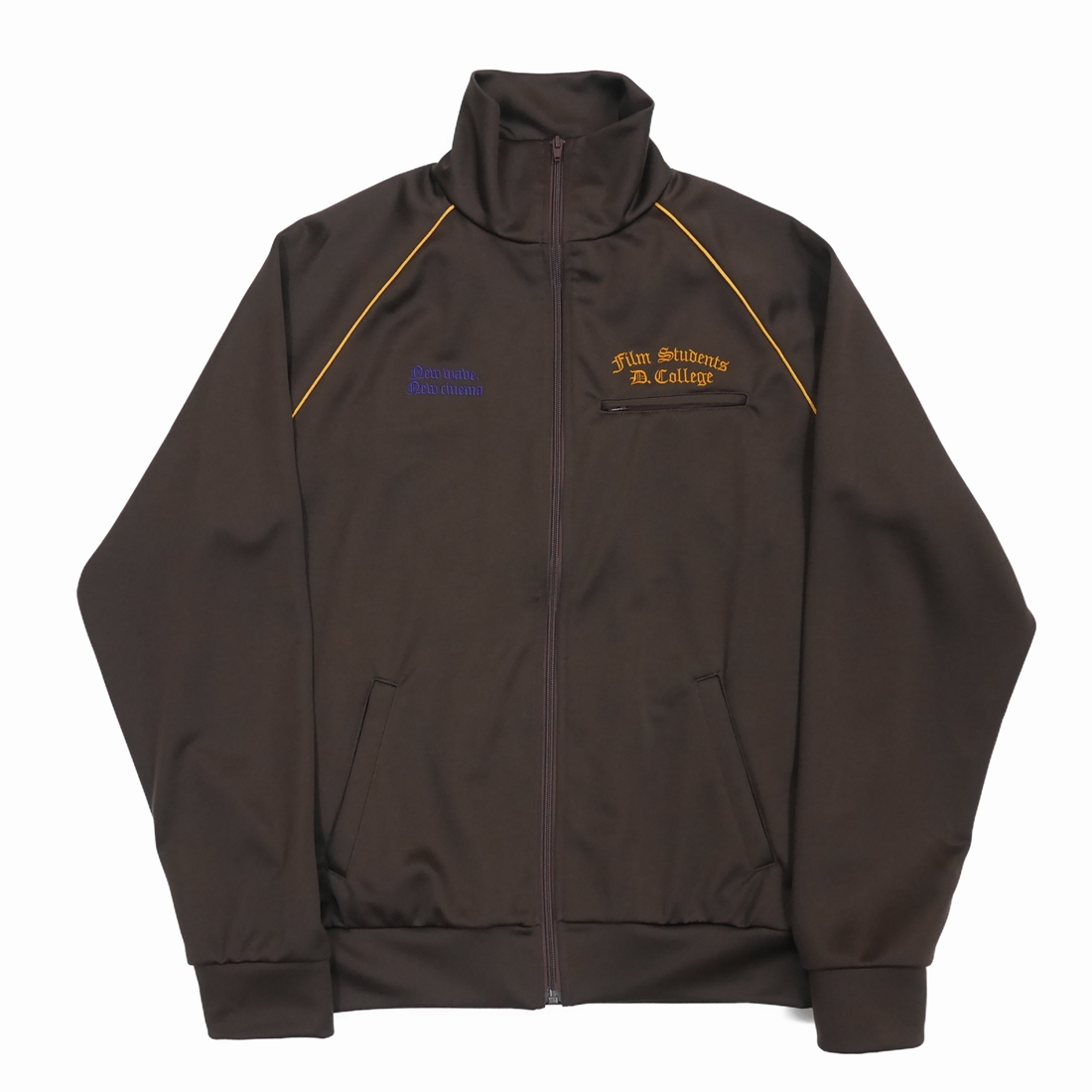 画像: DAIRIKU/"Film Students" Track Jacket（Brown）［トラックJKT-23春夏］