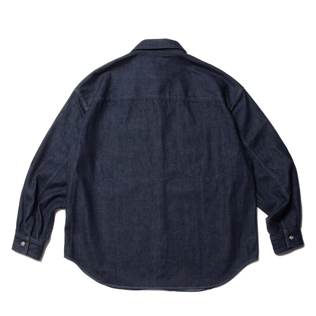 画像: COOTIE PRODUCTIONS/Denim Work Shirt（Indigo One Wash）［ワンウォッシュ加工デニムワークシャツ-23春夏］