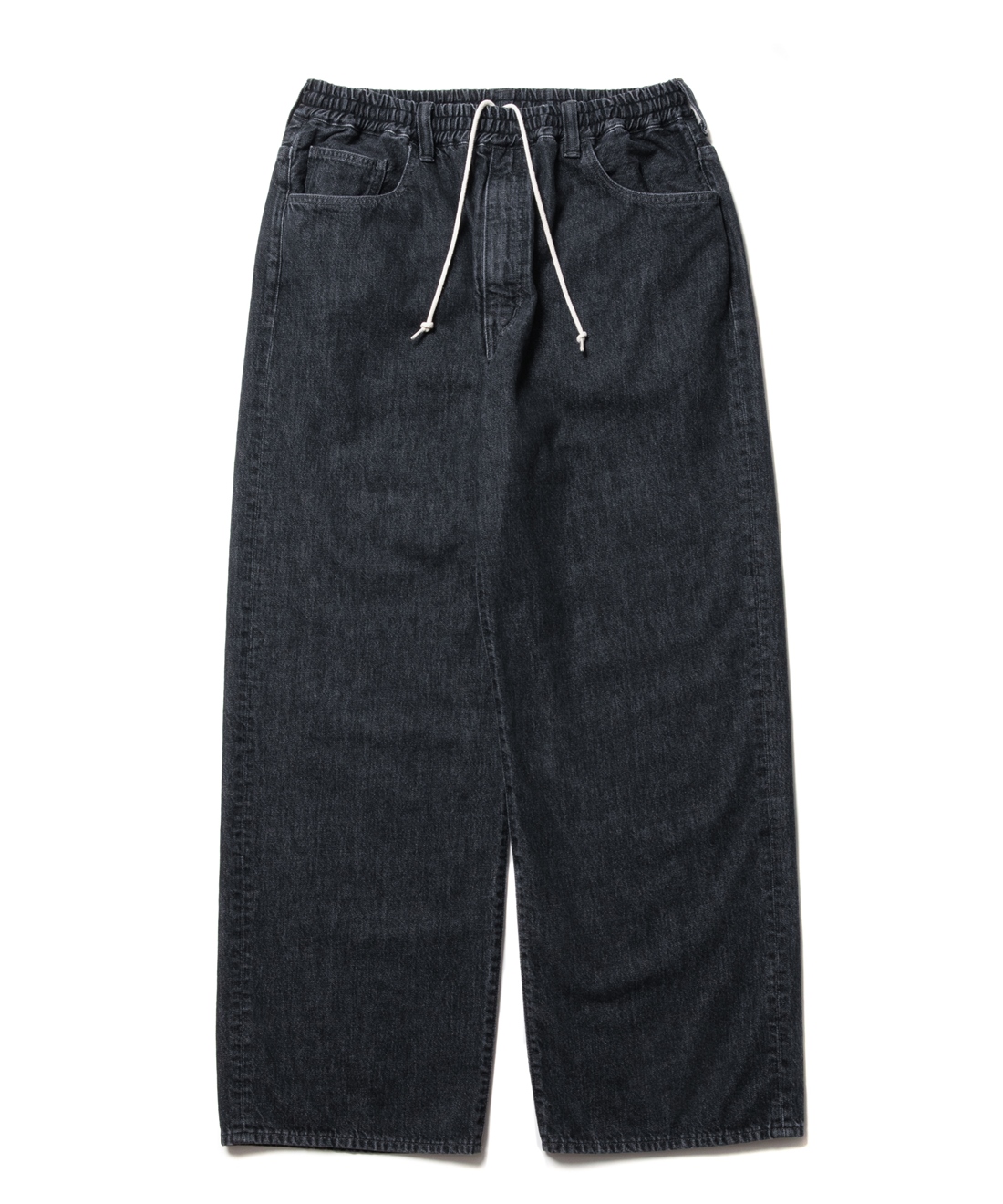画像: COOTIE PRODUCTIONS/5 Pocket Denim Easy Pants（Black Fade）［フェード加工デニムイージーパンツ-23春夏］