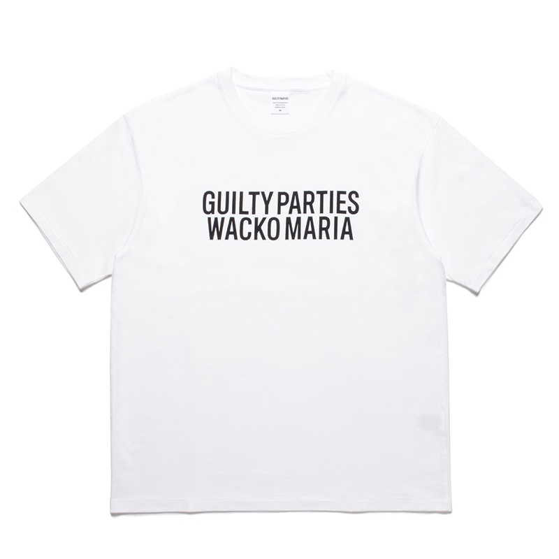 画像: WACKO MARIA/WASHED HEAVY WEIGHT T-SHIRT（WHITE）［プリントT-23春夏］