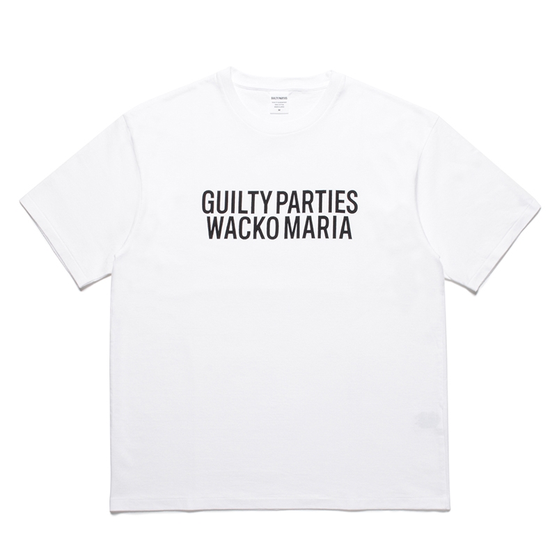 画像: WACKO MARIA/WASHED HEAVY WEIGHT T-SHIRT（WHITE）［プリントT-23春夏］