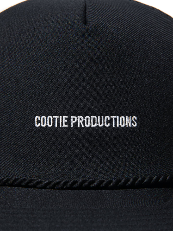 COOTIE PRODUCTIONS/5 Panel Mesh Cap（Black）［5パネル