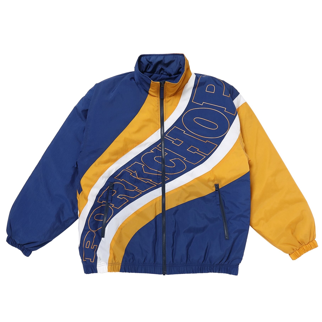 画像: PORKCHOP/SPORT JKT（NAVY/MUSTARD）［スポーツJKT-23春夏］