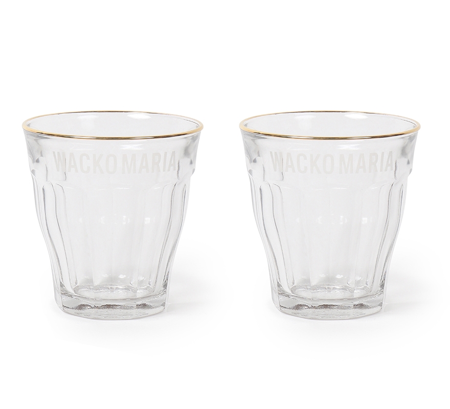 画像: WACKO MARIA/DURALEX / GLASS CUP（SET OF TWO）（CLEAR）［グラス(2個セット)-23春夏］