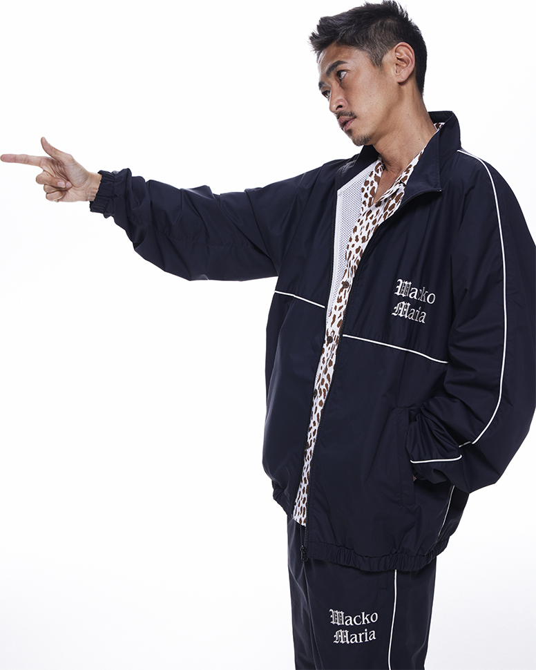 画像: WACKO MARIA/TRACK JACKET（BLACK）［トラックJKT-23春夏］