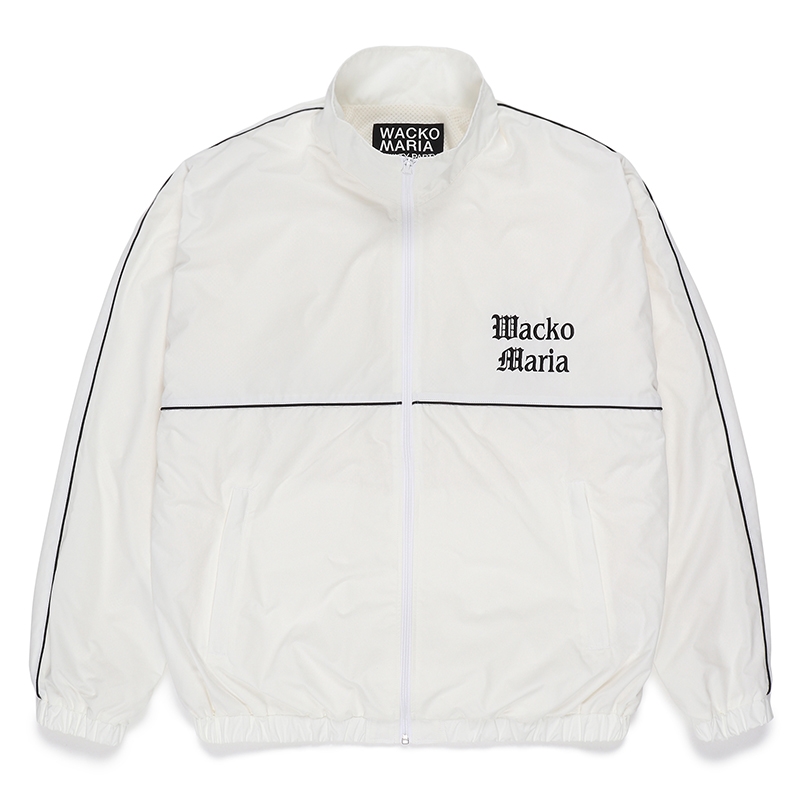 画像: WACKO MARIA/TRACK JACKET（WHITE）［トラックJKT-23春夏］