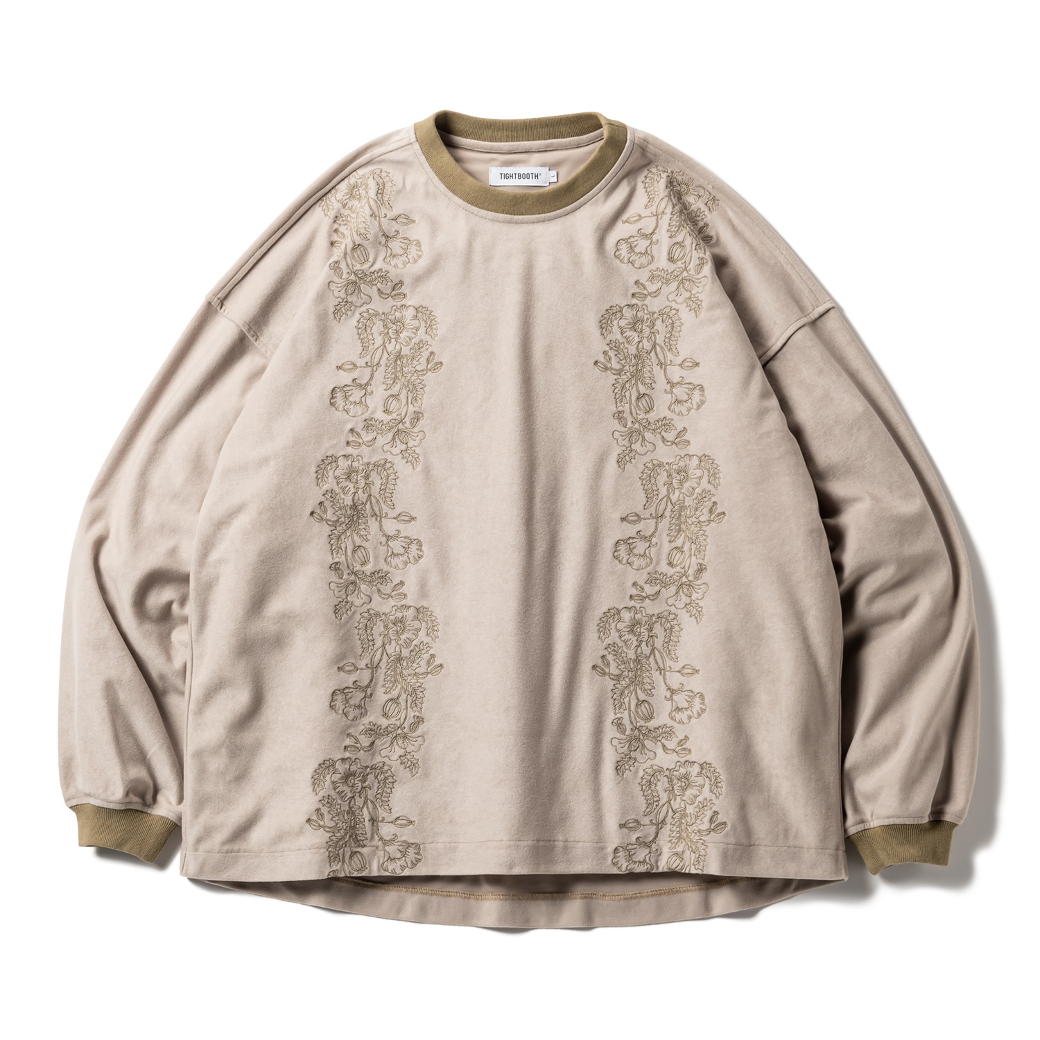 画像: TIGHTBOOTH/POPPY SUEDE L/S TOP（Beige） 【30%OFF】［ロングスリーブカットソー-23春夏］