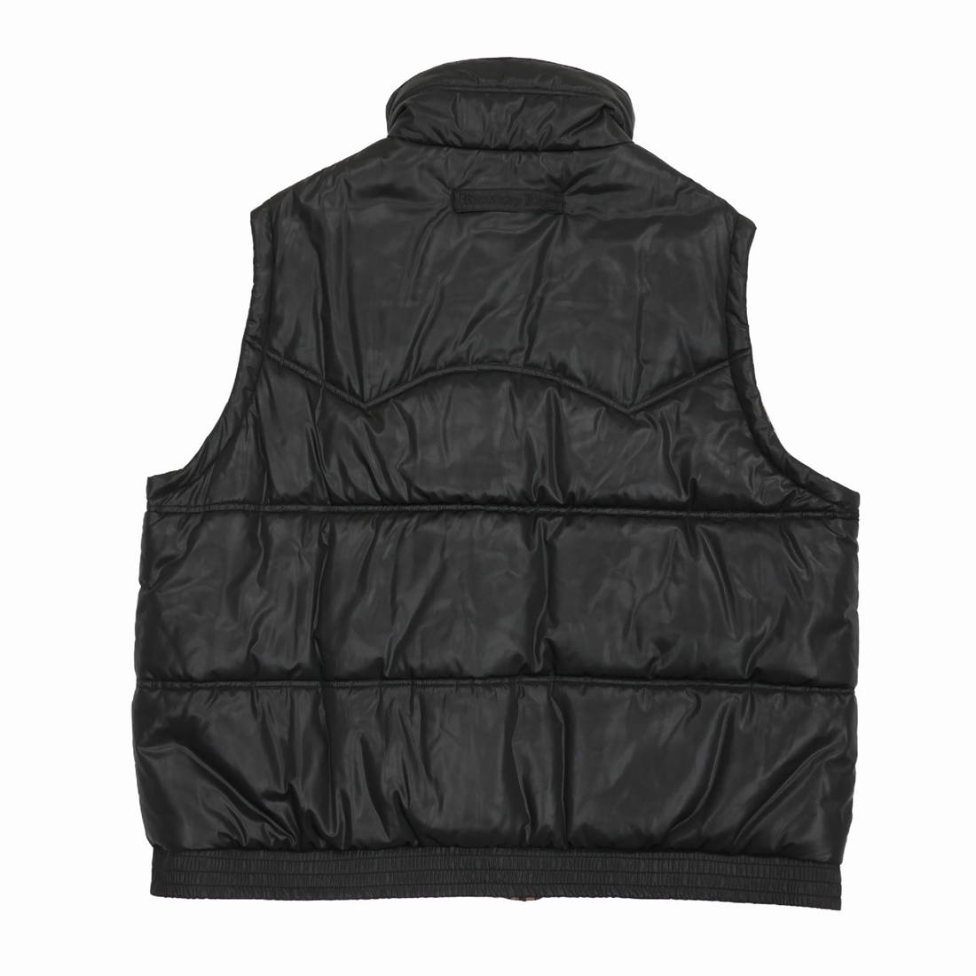 画像: DAIRIKU/Reversible Check Nylon Vest（Black） 【40%OFF】［リバーシブルチェックナイロンベスト-23春夏］