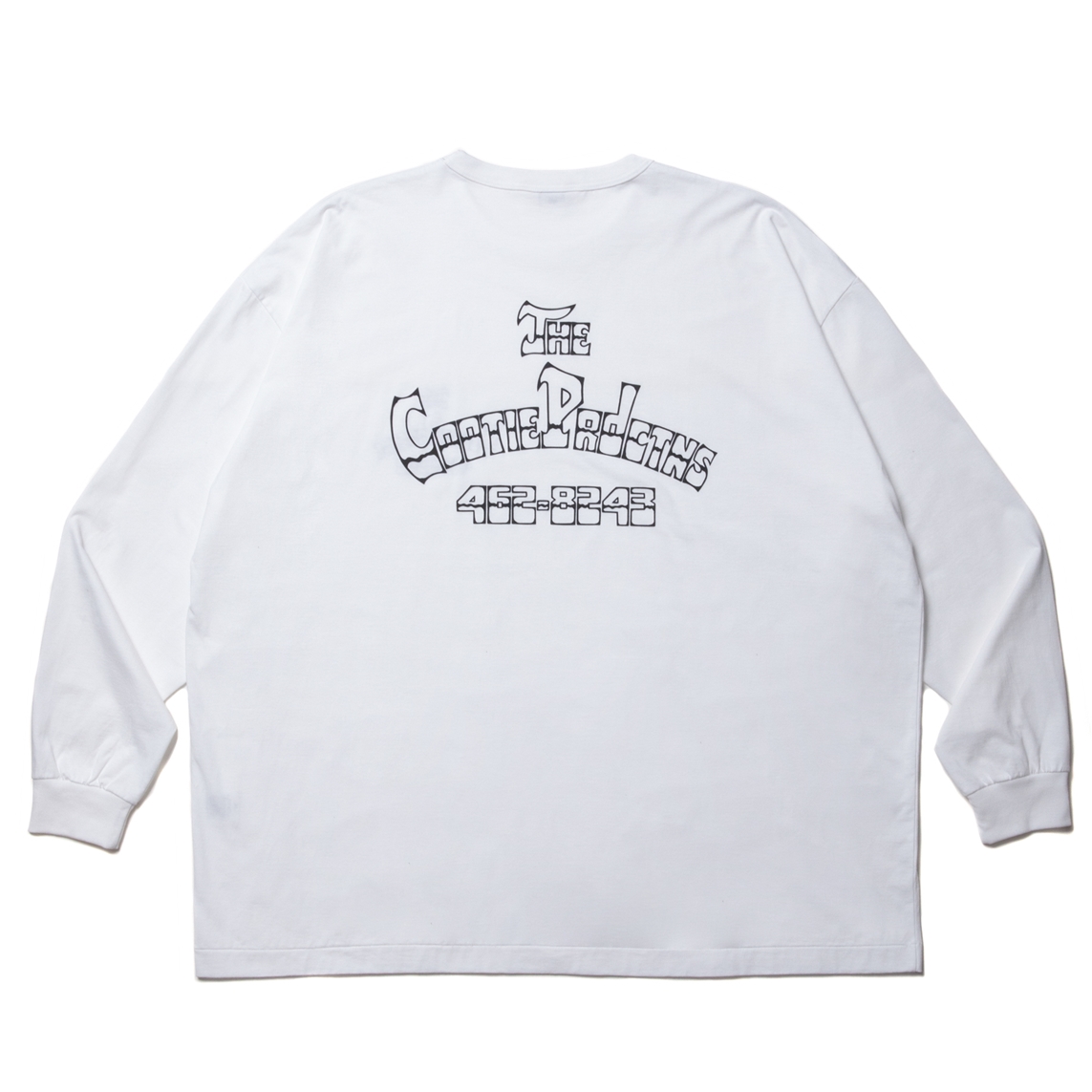 画像: COOTIE PRODUCTIONS/Print Oversized L/S Tee（LOWRIDER）（White）［オーバーサイズ長袖T-23春夏］