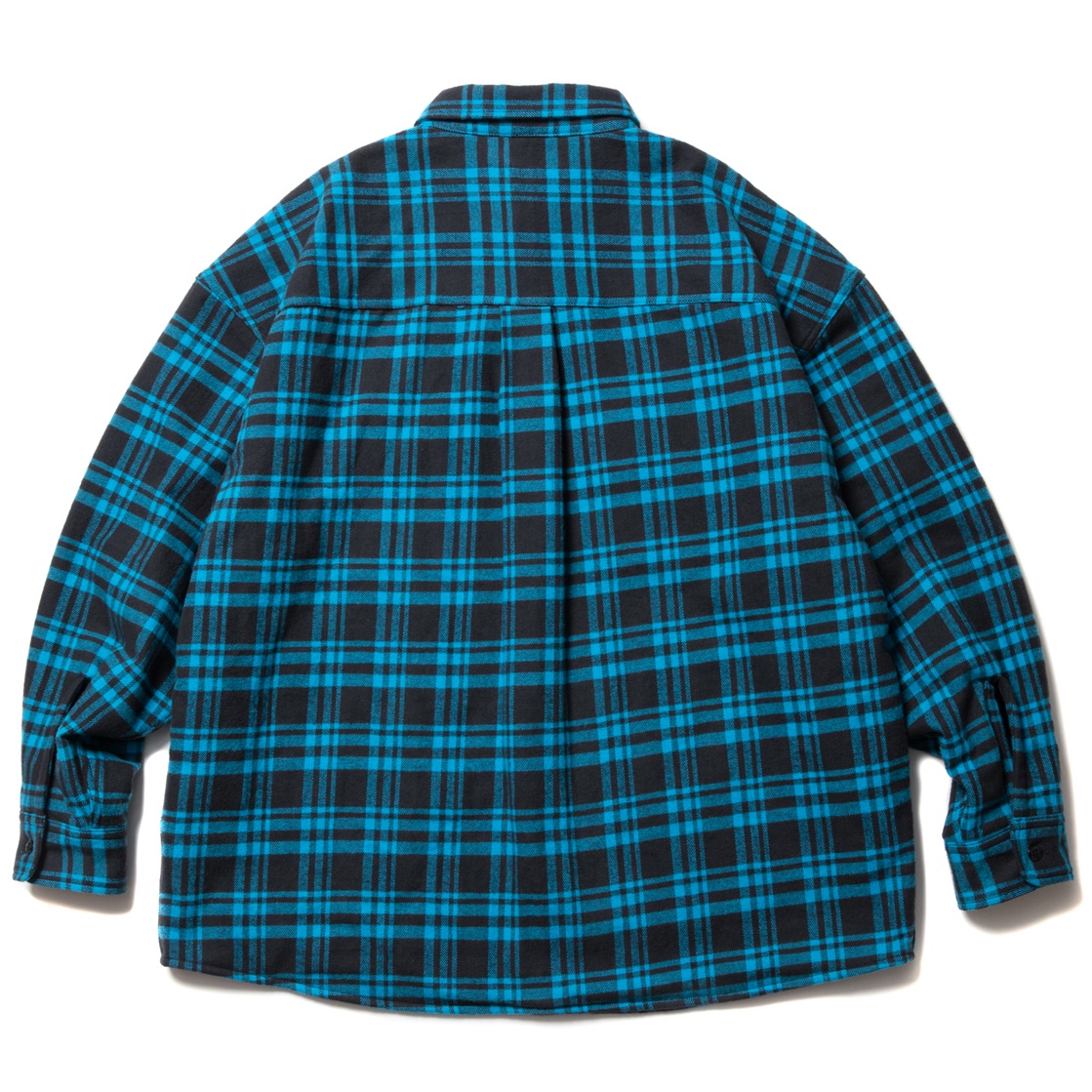 画像: COOTIE PRODUCTIONS/Error Fit Nel Check Quilting CPO Jacket（Black/Blue）［エラーフィットネルチェックキルティングCPO JKT-23春夏］