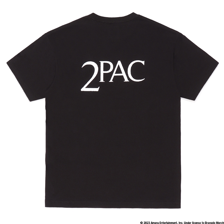 画像: WACKO MARIA/2PAC / T-SHIRT（BLACK）［プリントT-23春夏］