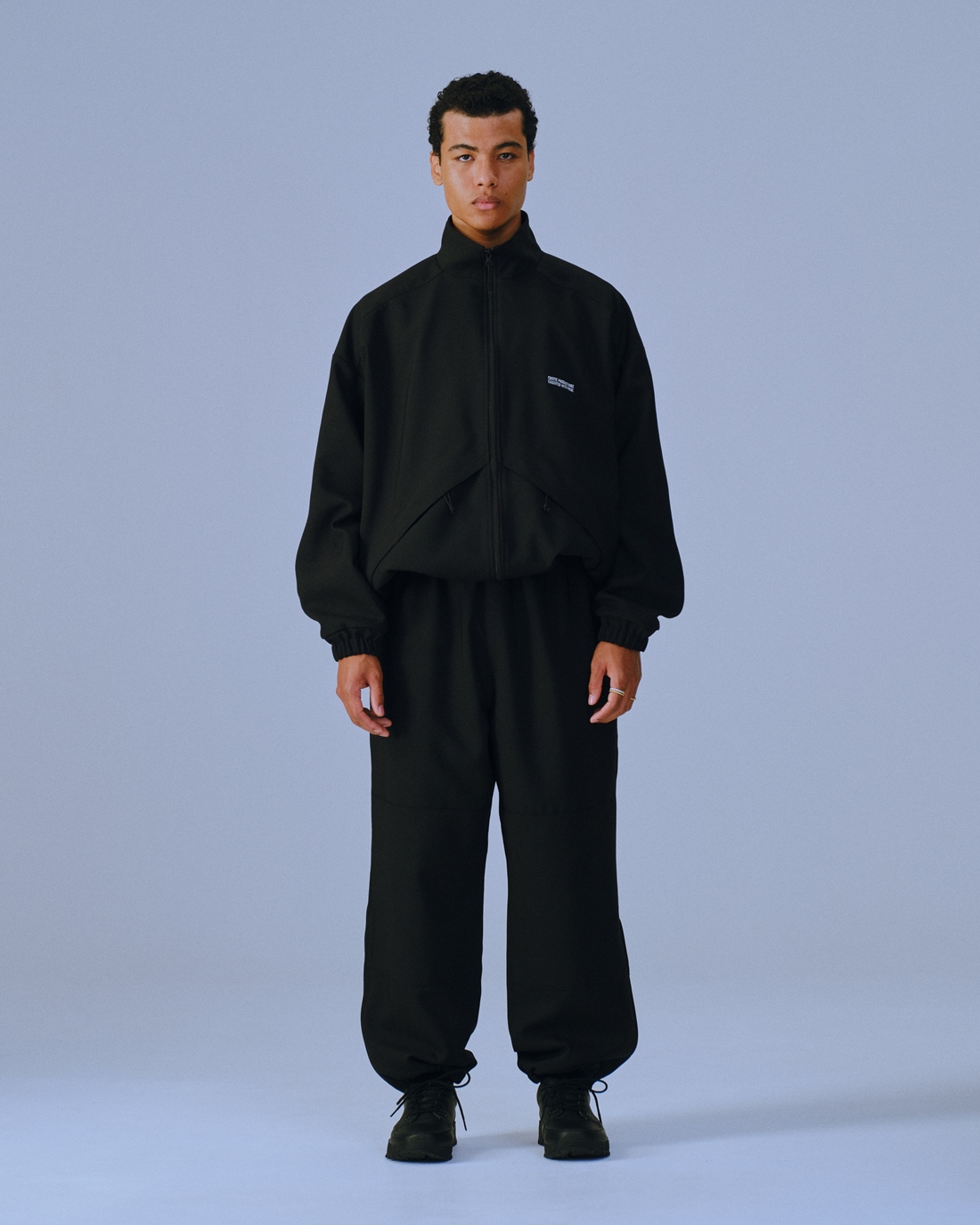 画像: COOTIE PRODUCTIONS/Polyester OX Raza Track Pants（Black）［ポリエステルオックストラックパンツ-23春夏］