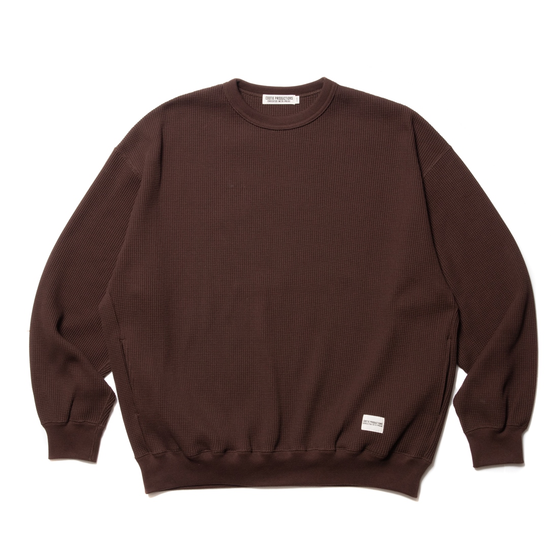 COOTIE Suvin Waffle L/S Crew