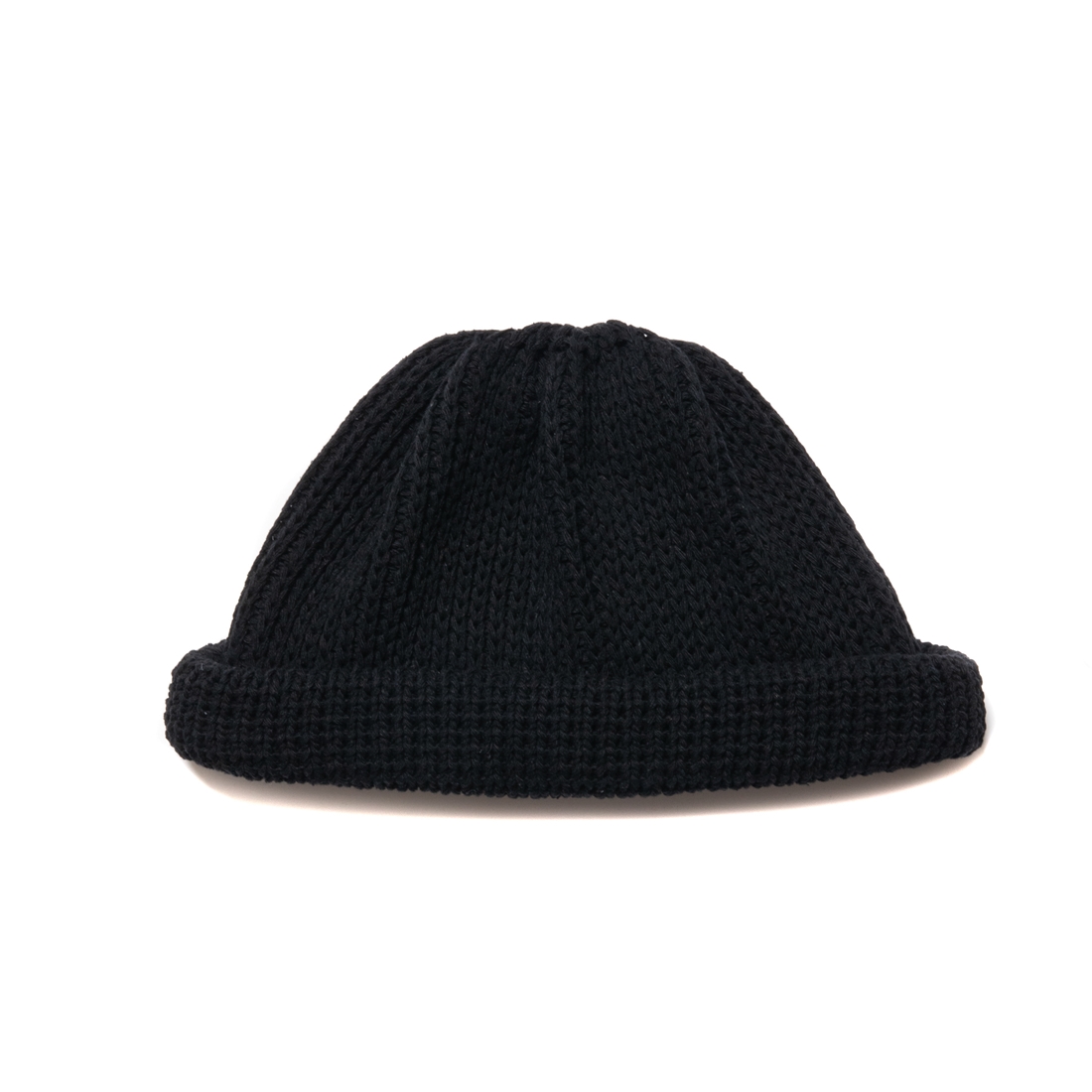 画像: COOTIE PRODUCTIONS/Silk Low Guage Roll Up Beanie（Black）［ロールアップビーニー-23春夏］