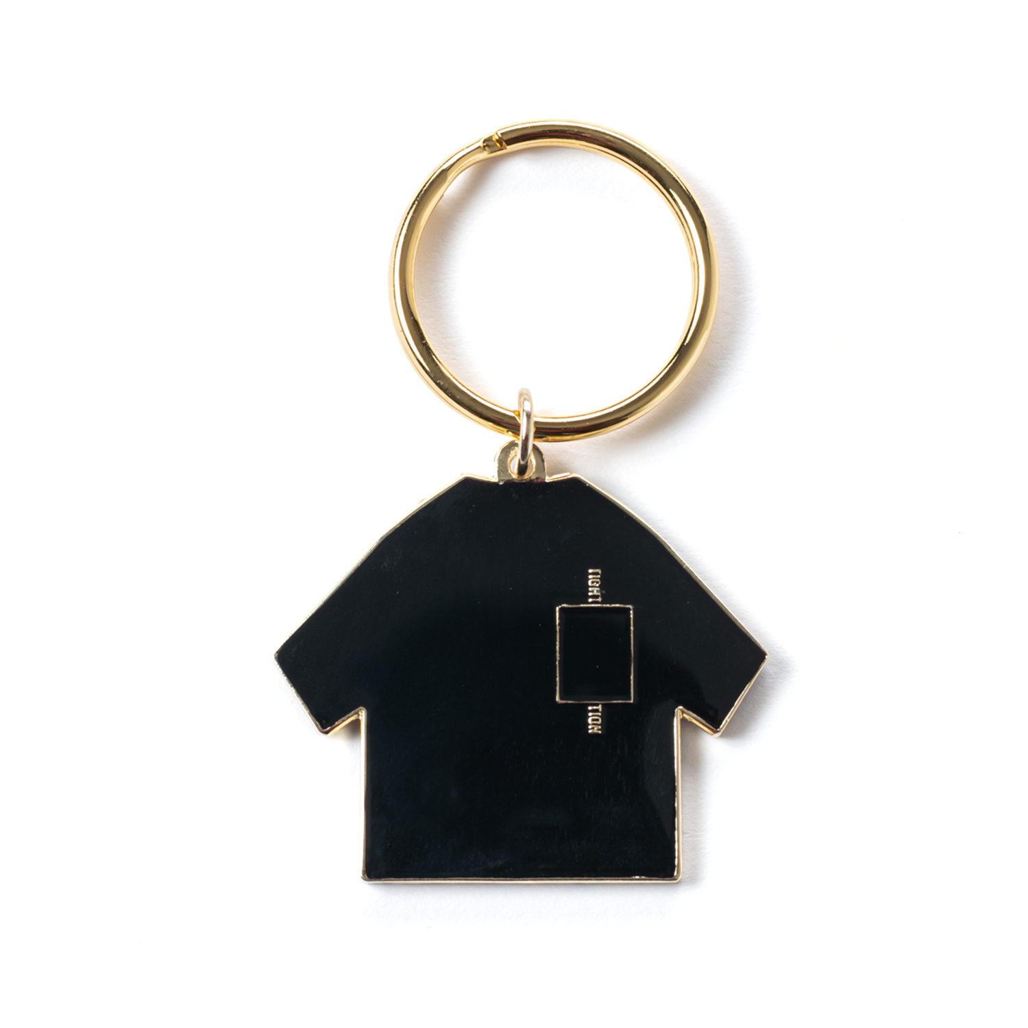 画像: TIGHTBOOTH/STRAIGHT UP KEY CHAIN（Black/Gold）［キーチェーン-23春夏］