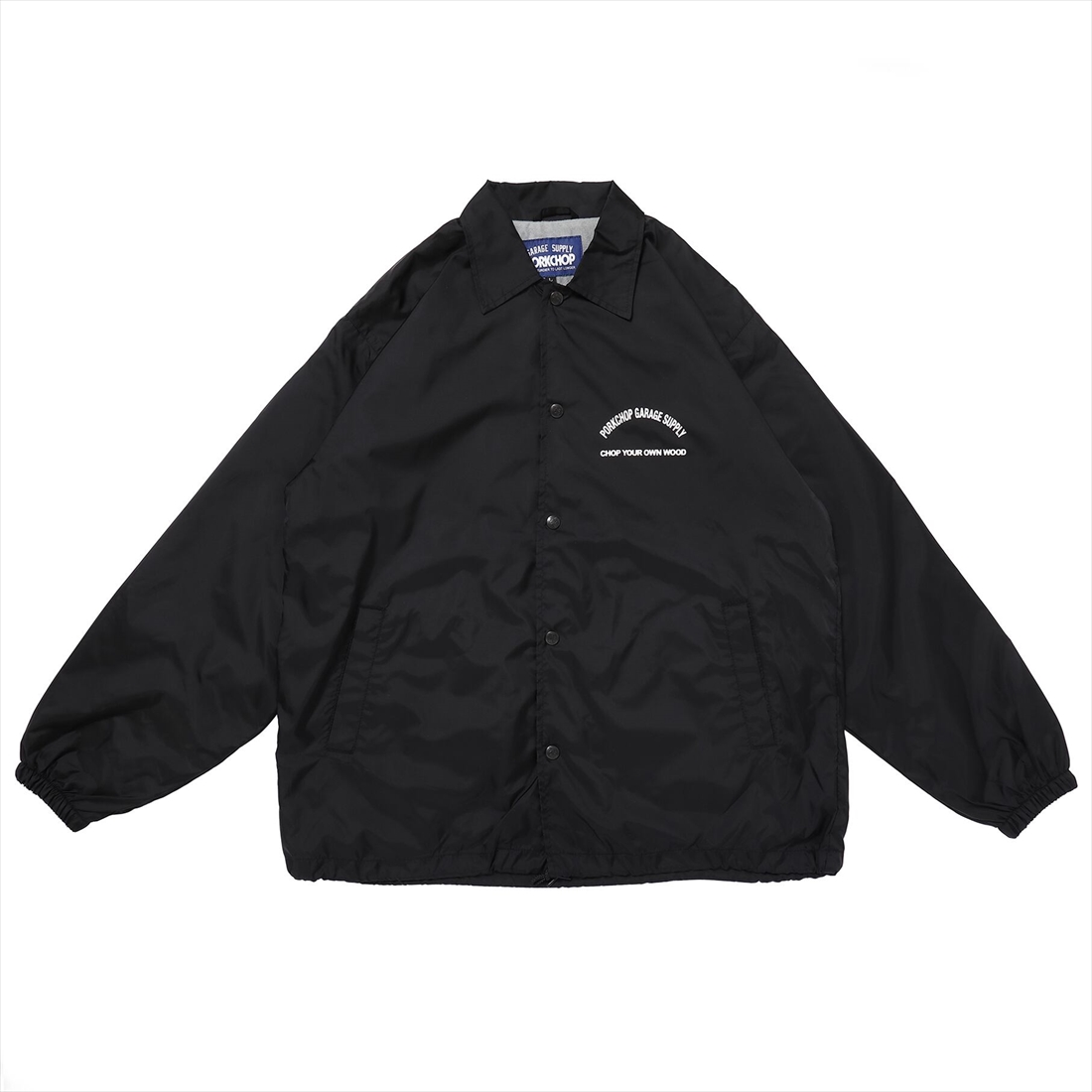 画像: PORKCHOP/ARCH LOGO COACH JKT（BLACK）［コーチJKT-23春夏］