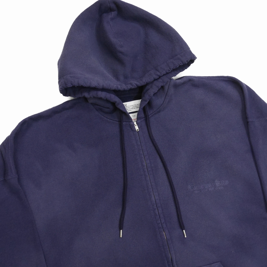 画像: DAIRIKU/"Water-repellent" Zip Up Hoodie（Vintage Purple） 【30%OFF】［ジップアップフーディー-23春夏］