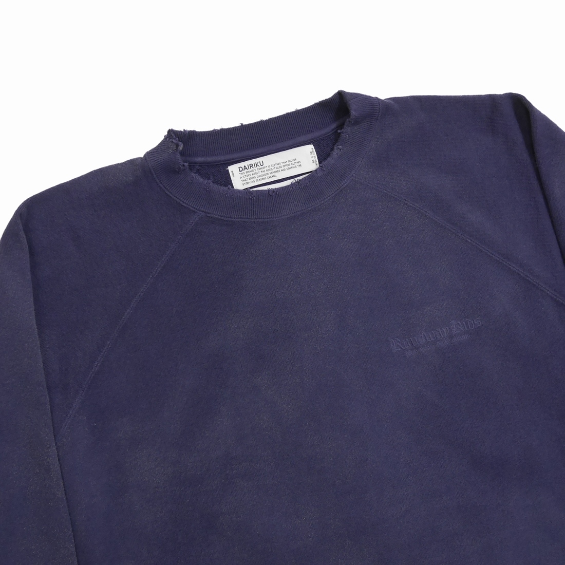 画像: DAIRIKU/"Water-repellent" Pullover Sweater（Vintage Purple）［クルーネックスウェット-23春夏］