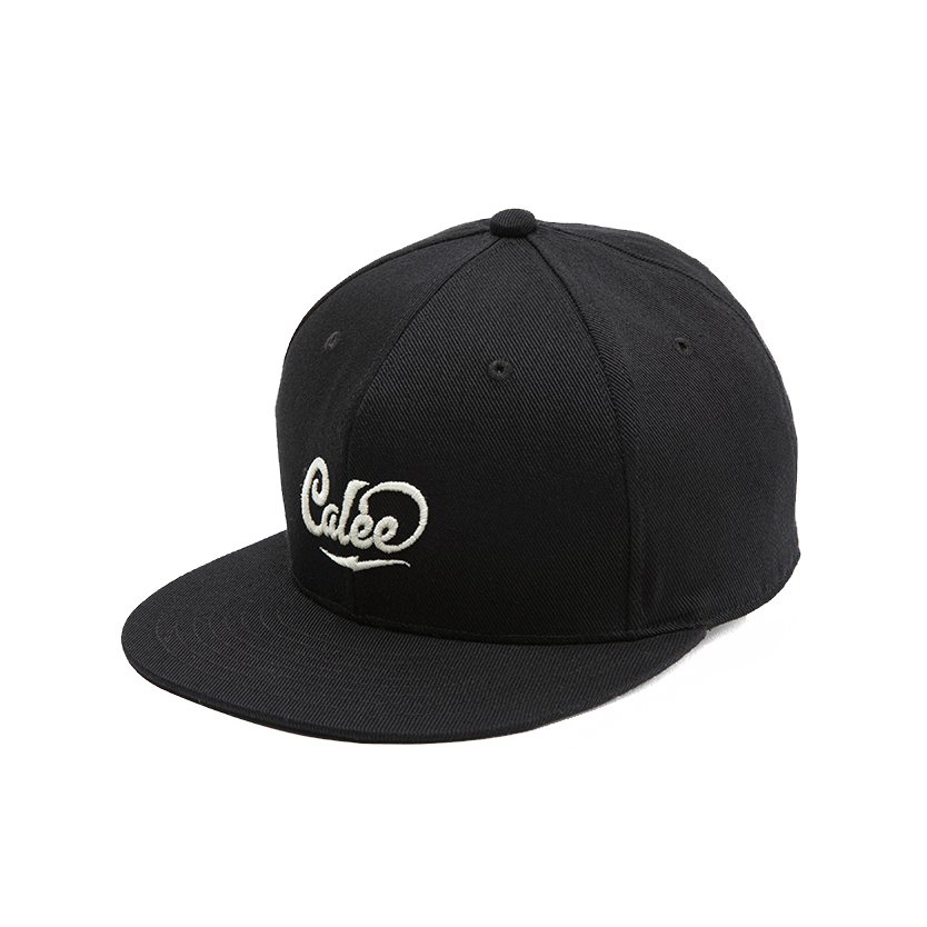CALEE/CALEE Logo embroidery cap（Black/White）［キャップ-22秋冬 ...