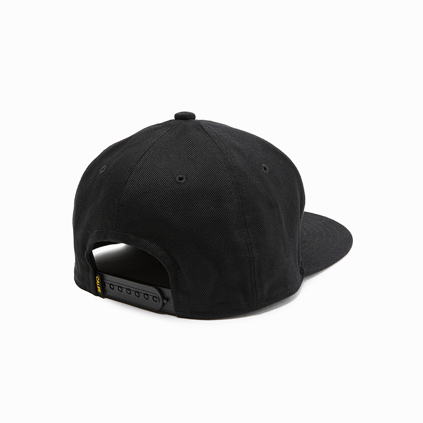 画像: CALEE/CALEE Logo embroidery cap（Black/White）［キャップ-22秋冬］