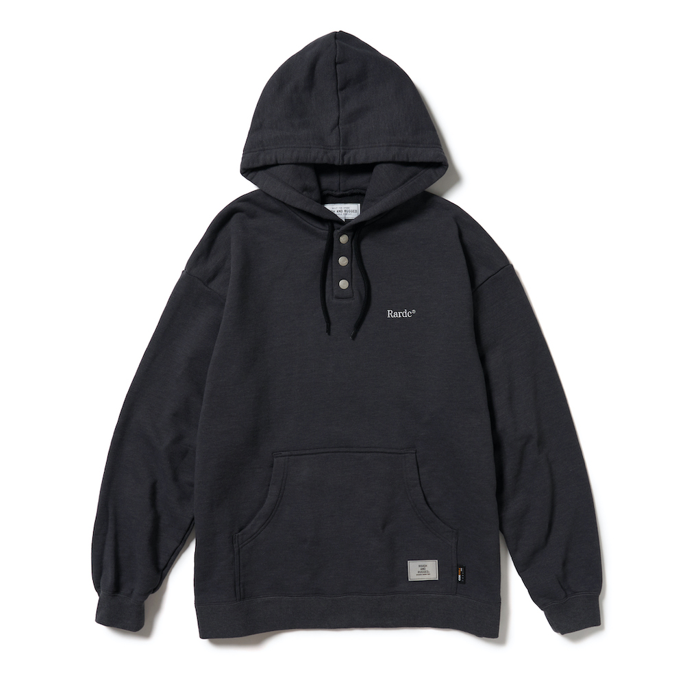 画像: ROUGH AND RUGGED/CHAMP HOODIE（BLACK） 【30%OFF】［プルオーバーパーカー-23春夏］