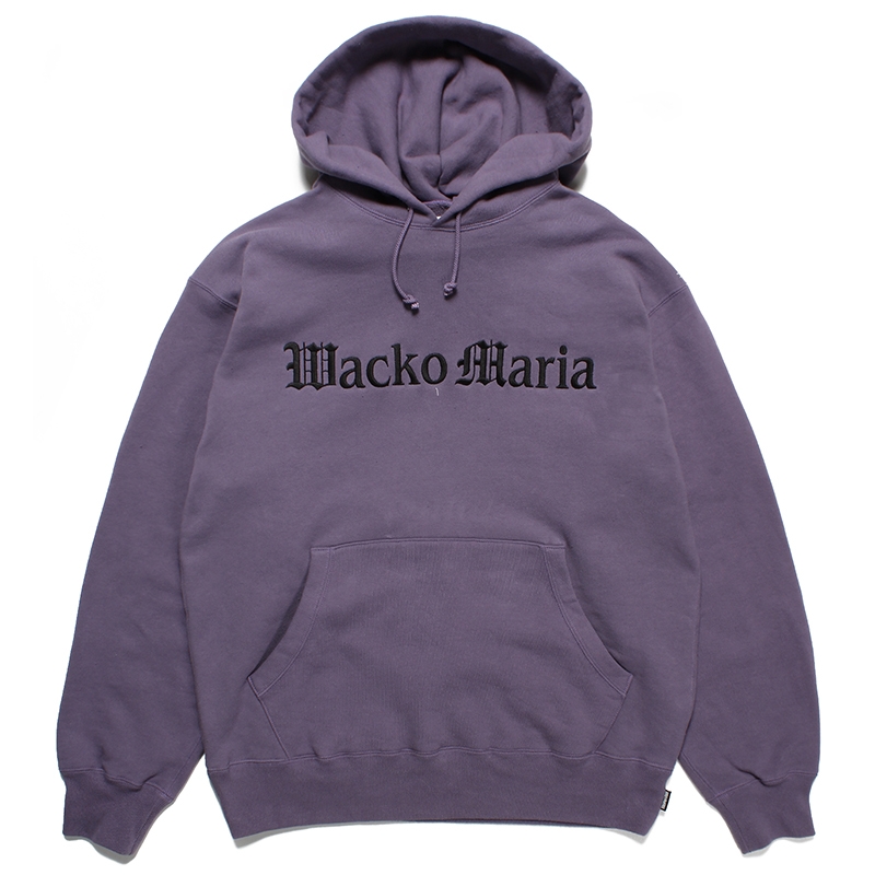 WACKO MARIA/MIDDLE WEIGHT PULL OVER HOODED SWEAT SHIRT（PURPLE ...